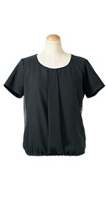 S-36910 36918 SELERY(セロリー) 透けない、汚れに強い!シフォン仕立てのカットソー 99-S36910