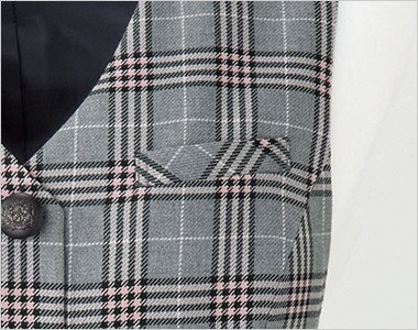 ペンなどの収納に便利な左胸ポケット