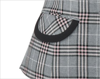 収納したものが落ちづらいフラップポケット