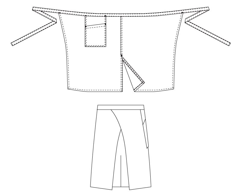 ハンガーイラスト・線画