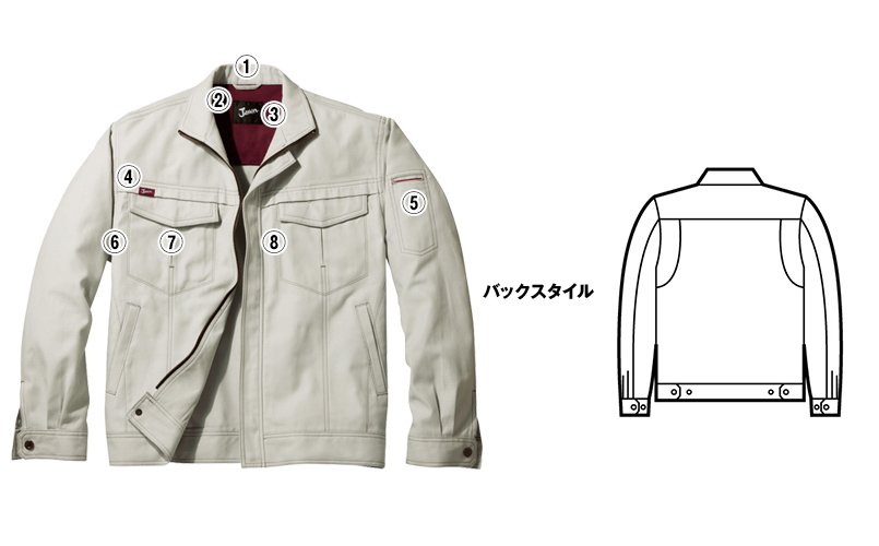 自重堂Jawin56200 商品詳細・こだわりPOINT