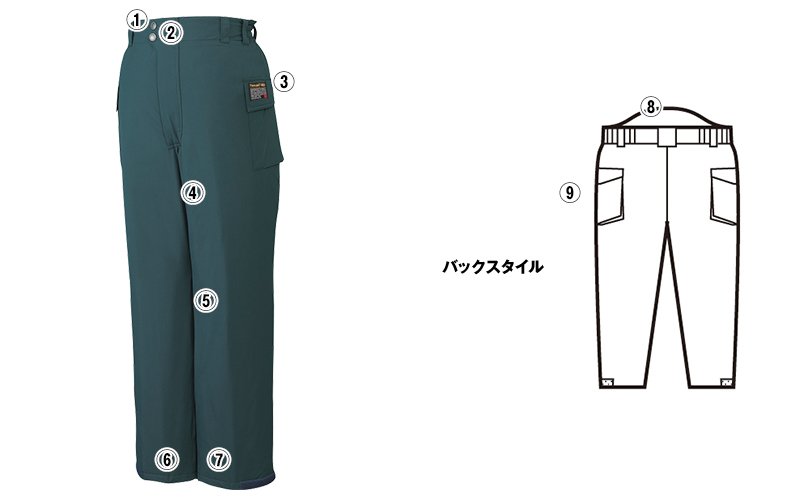 自重堂jichodo48381 商品詳細・こだわりPOINT
