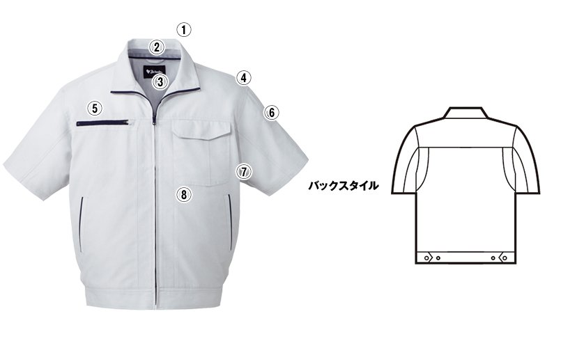 自重堂jichodo86310 商品詳細・こだわりPOINT