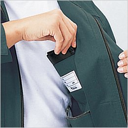左胸 内ポケット
