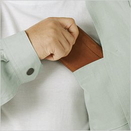 左胸 内ポケット