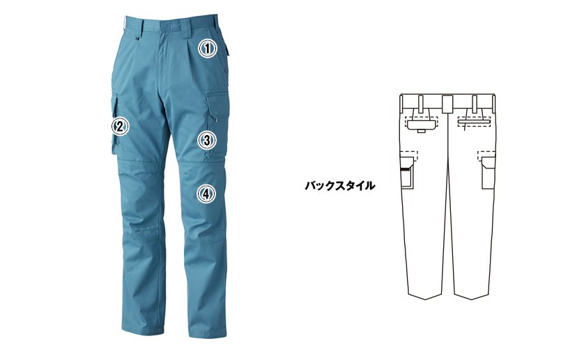 ジーベック 7773 商品詳細・こだわりPOINT