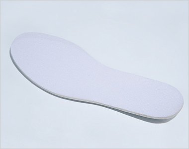 厚さ3mmのEVAインソールで衝撃を吸収して足の疲れを軽減