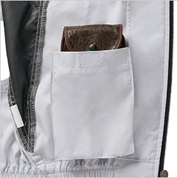 左内側 バッテリーポケット付き