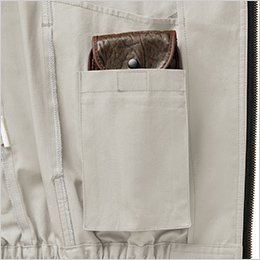 左内側 バッテリーポケット付き