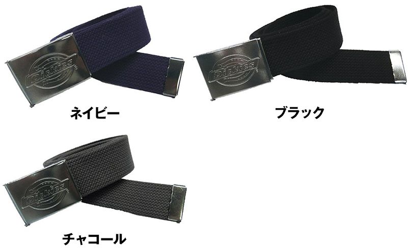 D-3681 Dickies ワンタッチバックルベルト 色展開