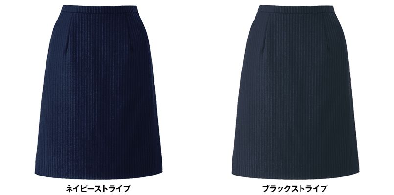 EAS422 enjoy スカート ストライプ 色展開