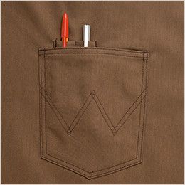 AZ64282 アイトス Wrangler(ラングラー) ショートエプロン(男女兼用) ペン差し付ポケット
