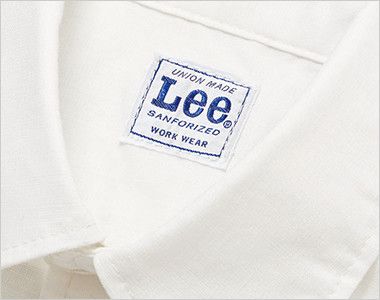 LCS46003 Lee シャンブレーシャツ/長袖(男性用) Leeワークウェアオリジナルネームタグ付き