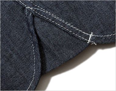 LWS43001 Lee ワーク長袖シャツ(女性用) Lee独特のガゼット(マチ付き)