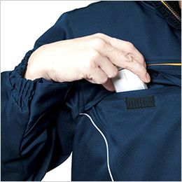 バートル 7110 パイピング防寒ブルゾン(男女兼用) Phone収納ポケット