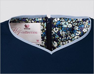 HI705 ワコール レディススクラブ(女性用) 脱いだときや動いたときにチラリと見えるフェミニンな花柄裏地