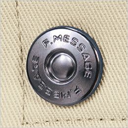 自重堂 80200 綿100%ストレッチブルゾン オリジナルデザインボタン