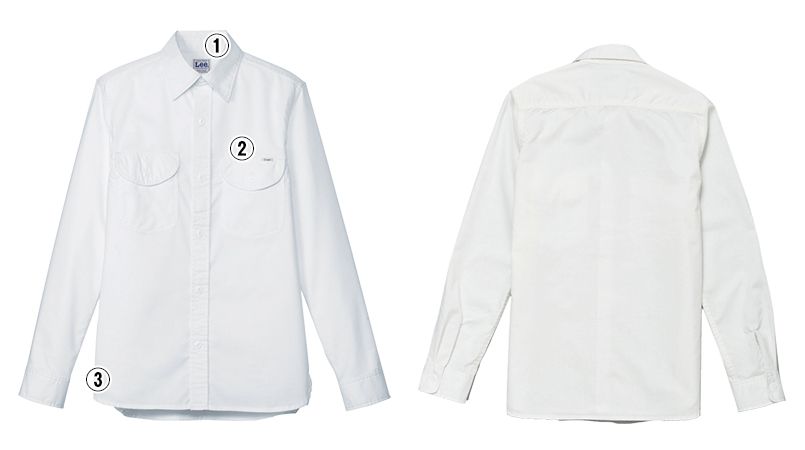 LCS46003 Lee シャンブレーシャツ/長袖(男性用) 商品詳細・こだわりPOINT