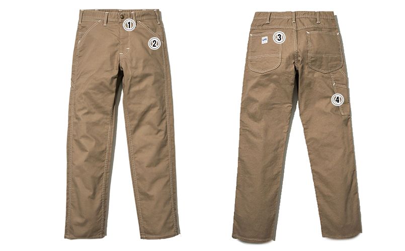 LWP66003 Lee ペインターパンツ(男性用) 商品詳細・こだわりPOINT