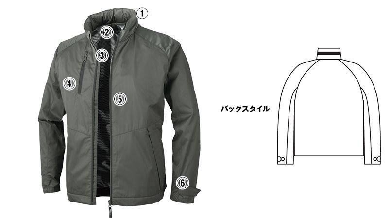 ジーベック 142 軽防寒ブルゾン(男女兼用) 商品詳細・こだわりPOINT
